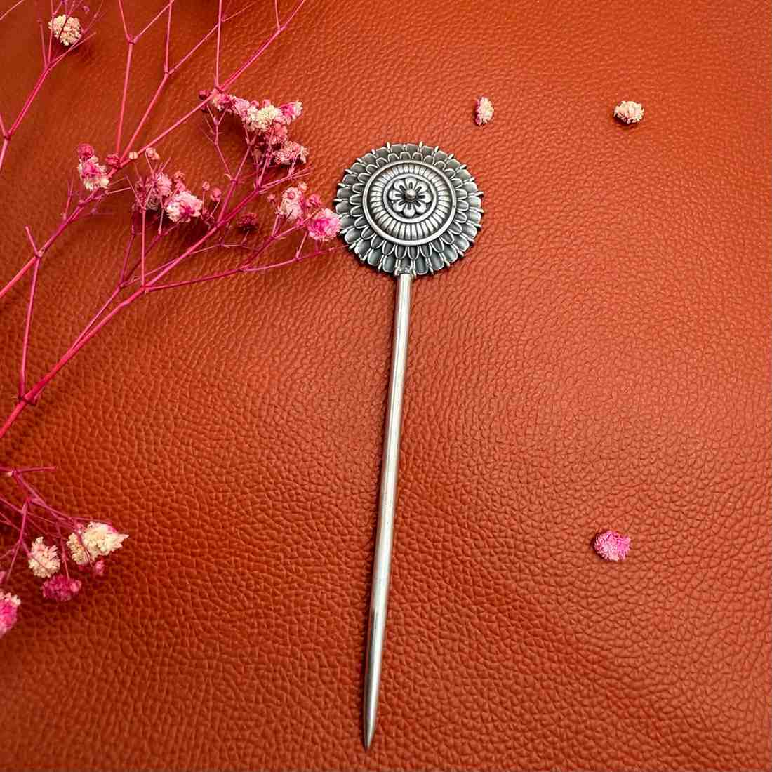 Surajmukhi hair pin Surajmukhi hair pin